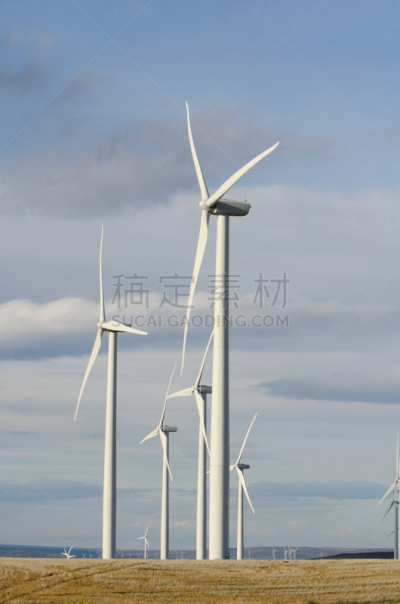 风轮机,垂直画幅,天空,俄勒冈州,俄勒冈郡,风,蓝色,涡轮,金属,刀刃