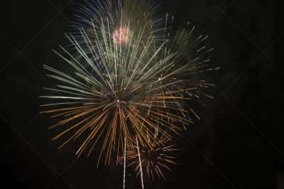 夜晚,放焰火,焰火,噪声,周年纪念,事件,暗色,新年前夕,夏天,节日