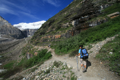 小路,冰河,徒步旅行,平原,数字6,victoria glacier,维多利亚山,露易斯湖,身材矮小,菲律宾人