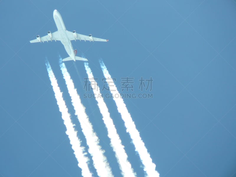 空中客车公司,飞机,水平画幅,2015年,公共交通,飞行器,空中客车a340,喷气机,飞,摄影