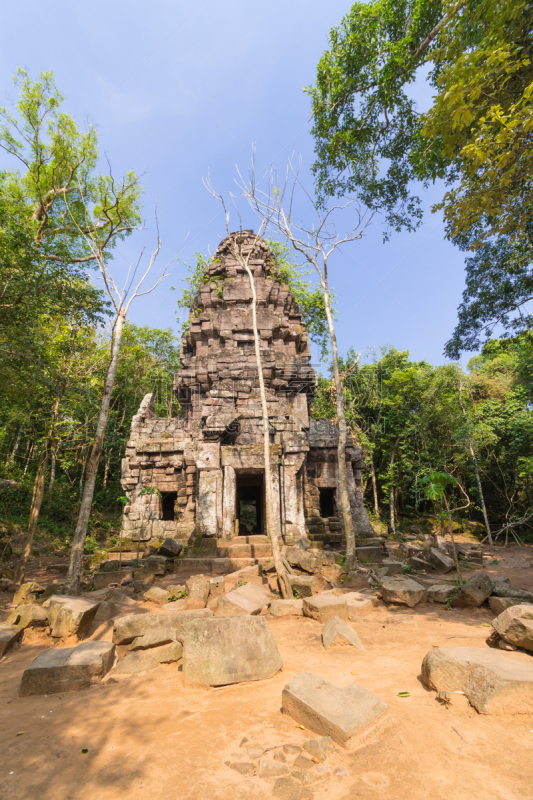 石材,印度教,城堡,计程车车站,甲米,高棉文明,垂直画幅,建筑,无人,户外