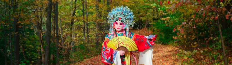 表演者,秋天,户外,加拿大,歌剧,公园,北京,多伦多,京剧演员,表演艺术中心