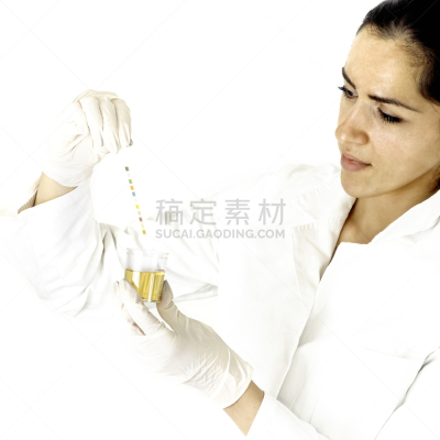 尿检样品,技术员,鉴别图,ph值,尿液,标本架,留白,生物科技,酸,科学