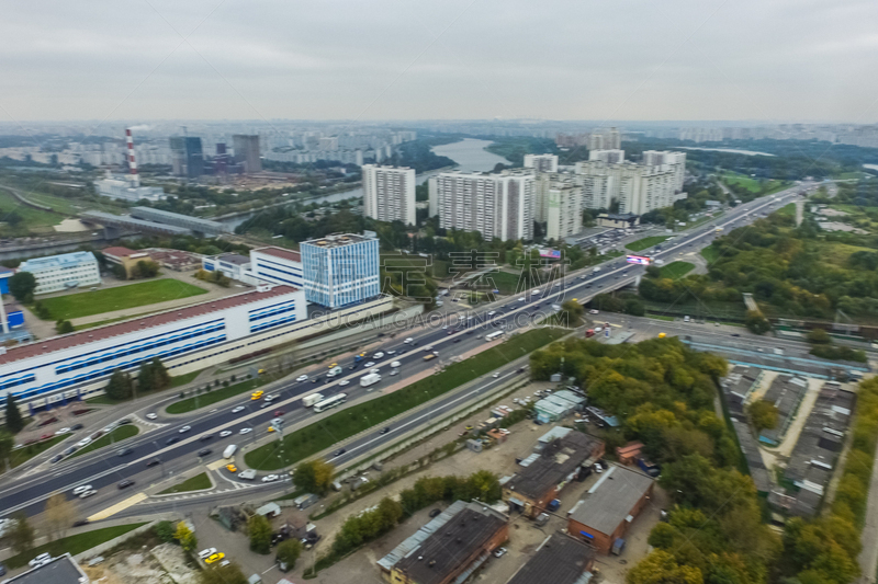 都市风景,高视角,摄像机拍摄角度,旅途,横截面,曙暮光,莫斯科,顶部,云,黄昏