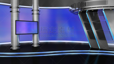 电视演播室,舞台布景,电视墙,传媒,高清晰度电视,色键,电视机,工作室,水平画幅,无人