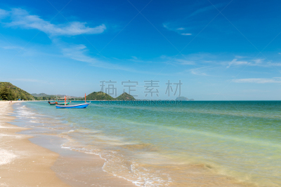 泰国,海滩,genghis khan,甲米,水平画幅,沙子,海港,夏天,户外,湖