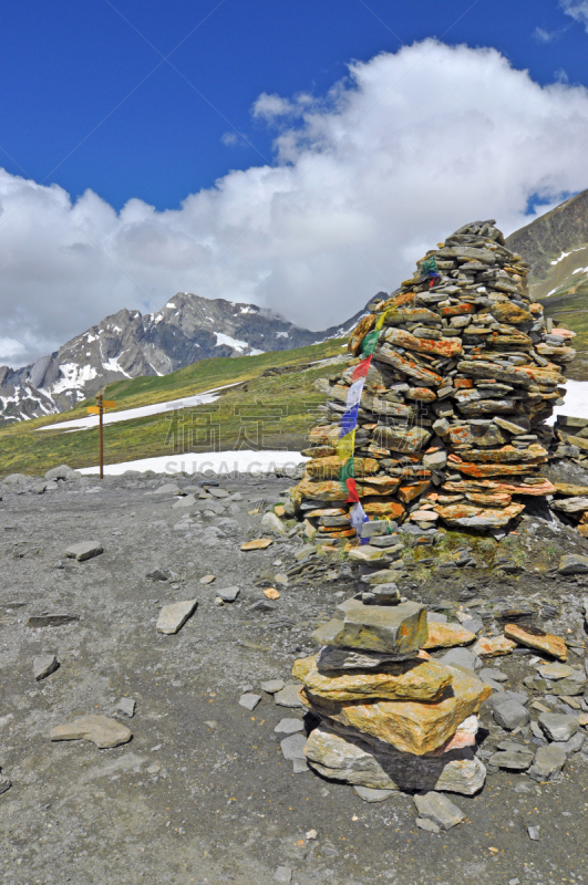 阿尔卑斯山脉,自然,阿尔皮勒,勃朗峰,垂直画幅,天空,公园,雪,夏天,户外