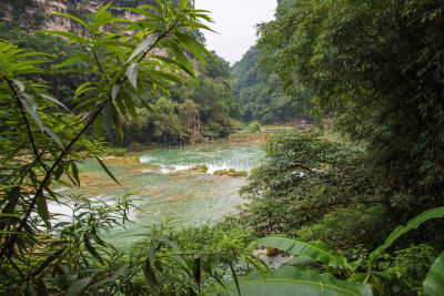 黄果树瀑布,贵州省,中国,河流,风景,安顺,自然,水,美,水平画幅