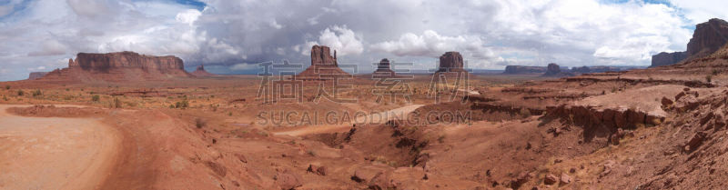 纪念碑山谷,哨兵台地,梅里克孤峰群,西手套山,纪念碑谷部落公园,纳瓦霍保留地,印第安保留地,台地,天空,灵性