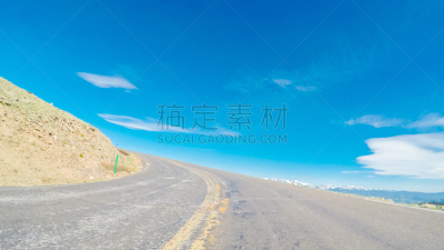 山,路,暗箱 ,从在汽车上的角度拍摄,仪表板,洛矶山脉,科罗拉多州,自驾游,水平画幅,雪