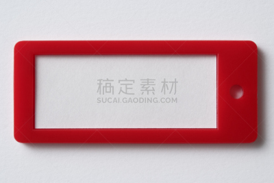 标签,塑胶,空白的,白色背景,红色,分离着色,小酒杯,行李标签,留白,洞