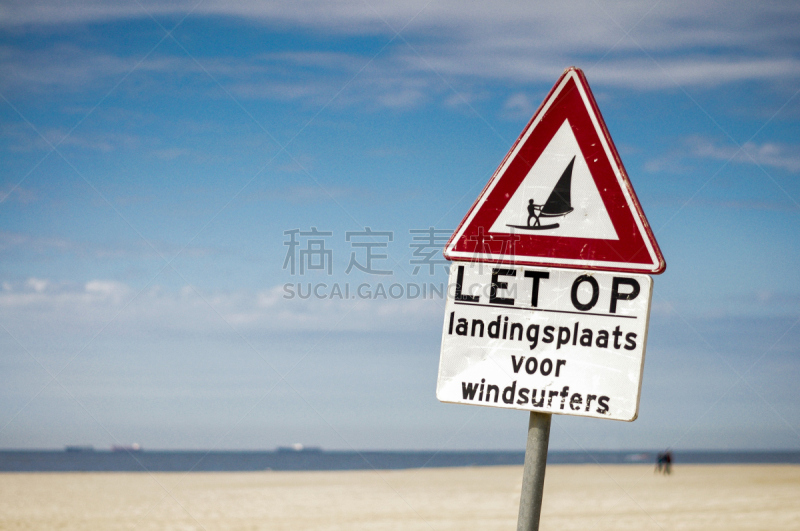 海滩,标志,帆板运动,水,天空,水平画幅,无人,绘画插图,符号,标签
