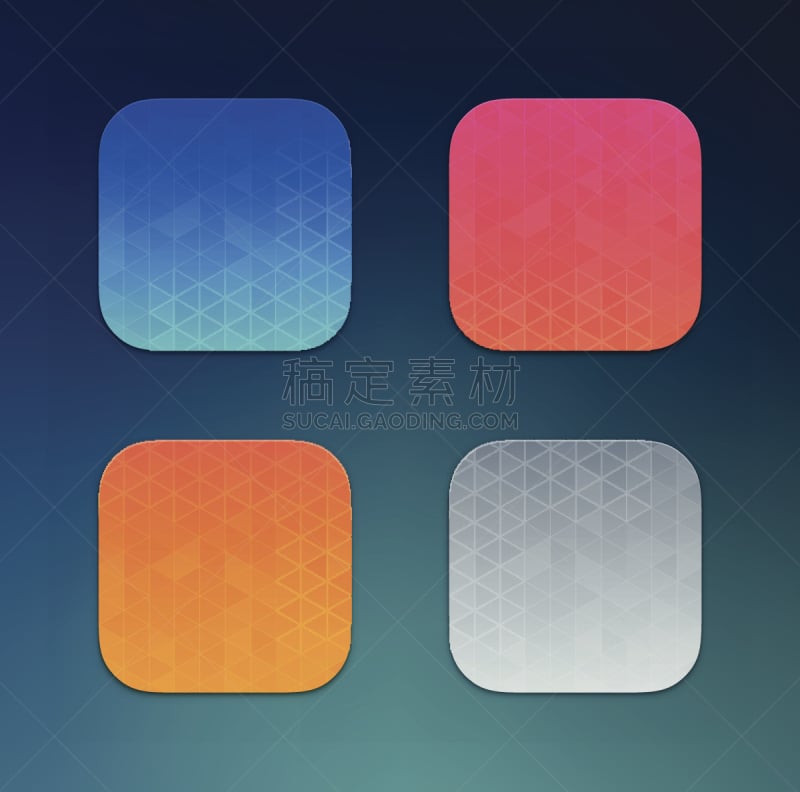 计算机图标,移动应用程序,背景,ios,视网膜,数字7,组装套件,背景分离,概念象征,简单