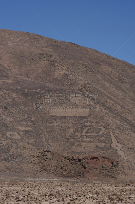 石洞壁画,阿塔卡马沙漠,垂直画幅,天空,艺术,形状,山,无人,符号,古老的