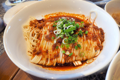 香料,汤,猪肉,面条,厚的,红辣椒,松狮,大豆,水平画幅,无人