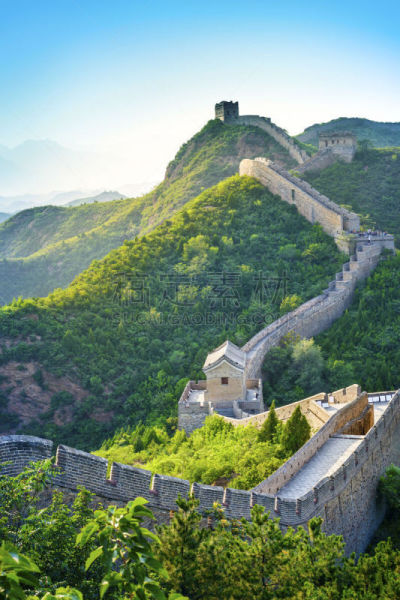 秦始皇陵景区,秦朝,司马台,内蒙古自治区,明朝风格,国际边境,神迹,垂直画幅,留白,古老的