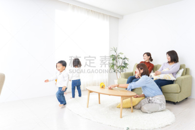 居住区,女人,图像,半身像,门口,衰老过程,家庭生活,男性,日本人,婚姻