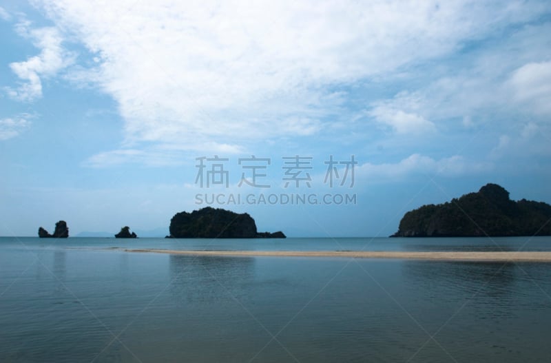 浮罗交怡岛,马来西亚,岛,自然美,天空,美,水平画幅,沙子,安达曼海,沙洲