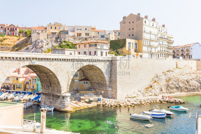 The Vallon des Auffes, Marseilles, France