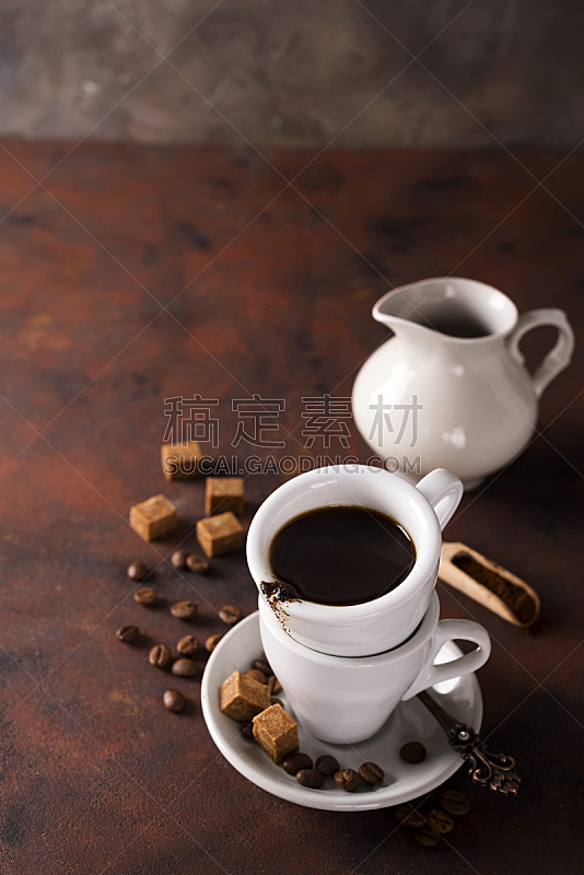杯,浓咖啡,黑色,背景,垂直画幅,褐色,芳香的,早晨,商店,周末活动
