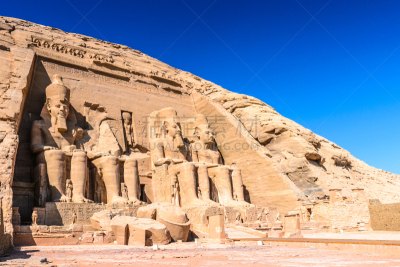 阿布辛比尔,埃及,gamal abd al-nasser,巨像,rameses ii,阿斯万,尼罗河,水平画幅,巨大的,旅行者