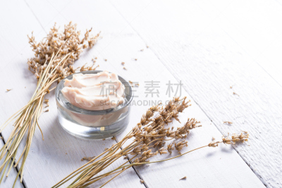 润肤露,白色,熏衣草,护肤膜,护手霜,面霜,洁面乳,亮色调,医学样本,干花