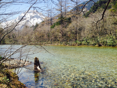 山,河流,梓川,上高地国家公园,长野县,水平画幅,无人,日本,户外,摄影