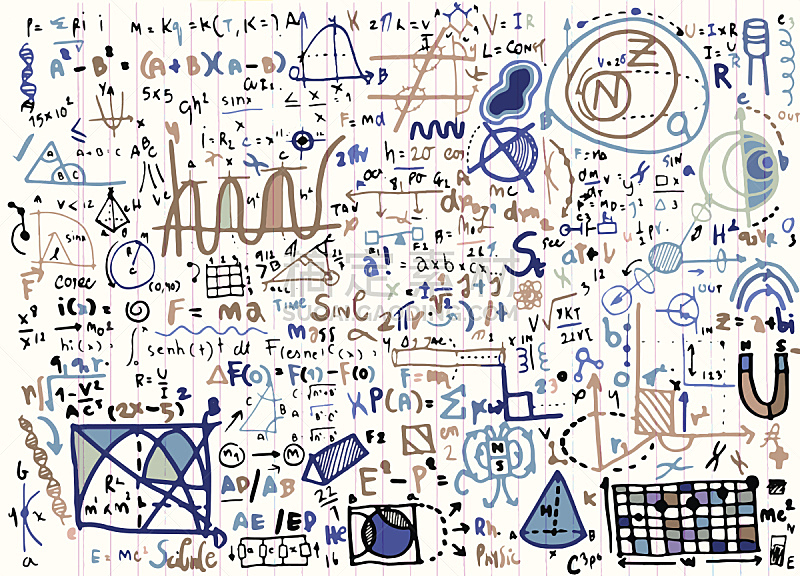 公式,纸,信函,动物手,复杂性,数学符号,数学,代数,三角学,物理学