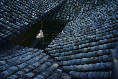 传统,时尚,中国,,建筑体,安徽省,皮肤,瓷砖,美,水平画幅