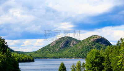 乔丹湖,汉考克县,摇滚泡泡,缅因州,天空,美,水平画幅,无人,早晨,户外