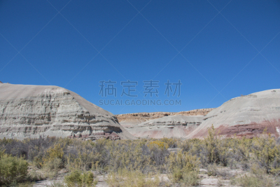 风景,犹他,路,莫斯特,一只动物,地球,万岩柱,沙岩,escalante,沙漠