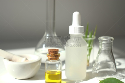 美,奶油,实验室,容器,瓶子,自然,空白的,有机食品,科学家,商品