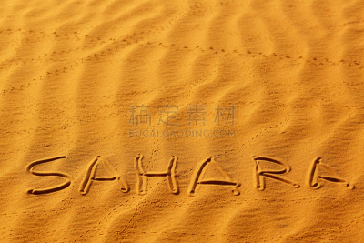 沙子,单词,撒哈拉沙漠,地名,水平画幅,莫鲁加,北非,巴禅沙丘,沙丘,摩洛哥