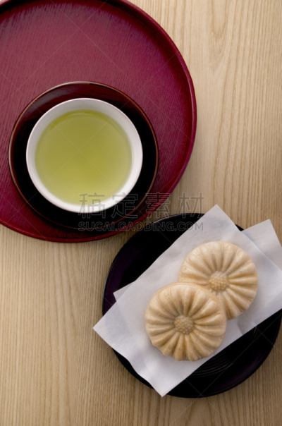 最中,木制,日本,桌子,糖果店,日式茶杯,日本点心,绿茶,垂直画幅,饮食