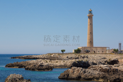 法维尼亚纳,灯塔楼,自然,悬崖,水平画幅,夜晚,无人,蓝色,夏天,黄昏
