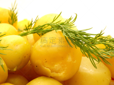 煮土豆,褐色,煮食,水平画幅,膳食,精制土豆,干净,豆腐,农作物,白色