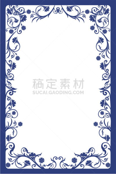 矢量,华丽的,边框,装饰镜板,藤蔓植物,美,古董,绘画插图,艺术品