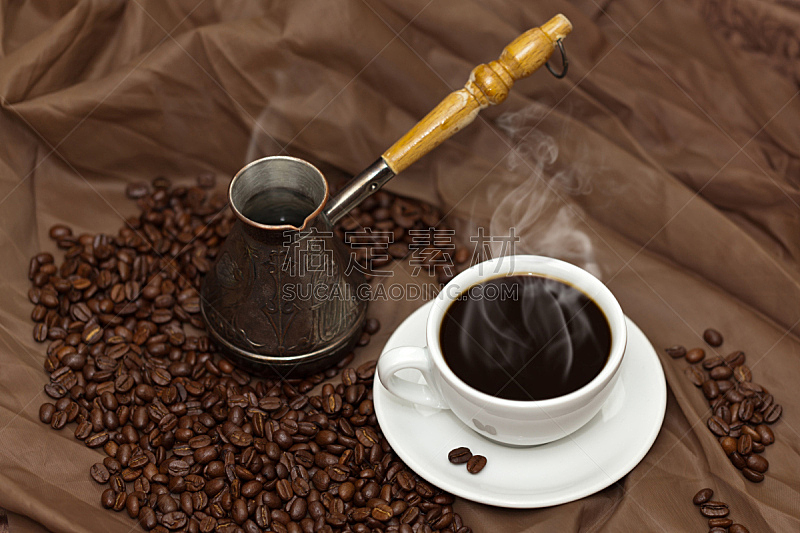咖啡,烤咖啡豆,褐色,咖啡馆,水平画幅,无人,有机食品,早晨,饮料,摩卡咖啡