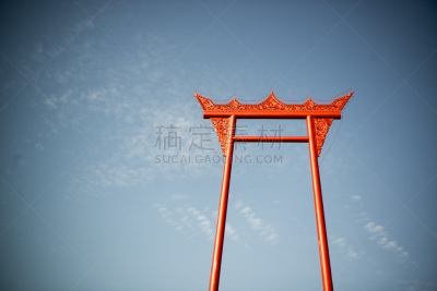 泰国,帮兰普,曼谷,善见寺,亚洲,东南亚,图像,著名景点,无人,巨人