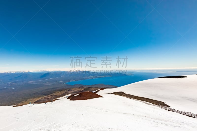 欧索诺火山,拉奎呼尔湖,旅途,雪山,雪,自然美,湖,背景,天空,火山