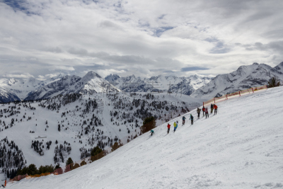 奥地利,山,2015年,hintertux,齐勒谷,图克斯,滑雪坡,天空,水平画幅,雪