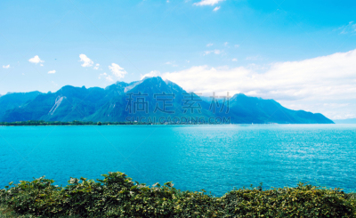 风景,日内瓦湖,非凡的,水,天空,日内瓦,休闲活动,雪,夏天,湖