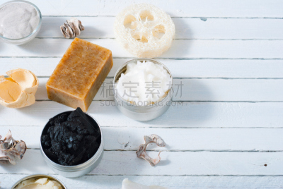 spa美容,商品,留白,替代疗法,辅导讲座,水平画幅,无人,澳大利亚坚果,泥疗法,奶油