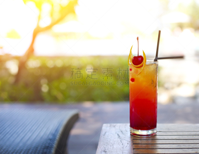 玻璃杯,鸡尾酒,墨西哥日出,明亮,饮料,气候,寒冷,含酒精饮料,热,华贵