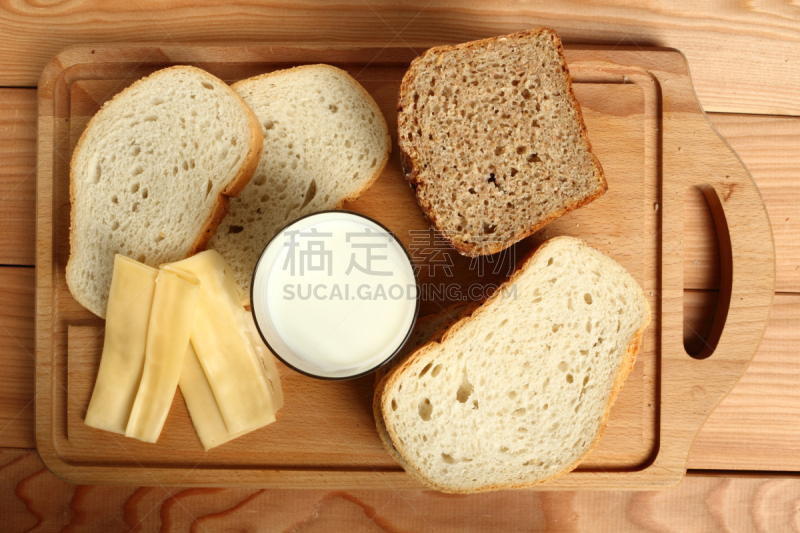 玻璃杯,奶酪,面包,牛奶,新西兰秧鸡,粗麦面包,黑面包,法式长棍面包,饮食,早餐