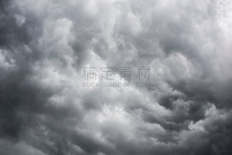 暴风雨,飓风,预兆的,积雨云,天空,风,气候,水平画幅,无人,夏天