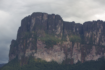 委内瑞拉,玻利瓦尔省,平顶山,canaima,水平画幅,瀑布,纯净,旅行者,户外,石材