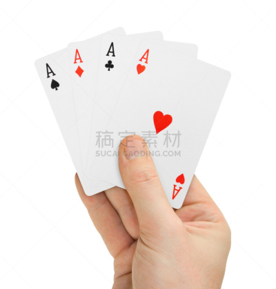 扑克,纸牌,手,扑克牌a,男人空间,数字2,垂直画幅,休闲活动,图像,白色