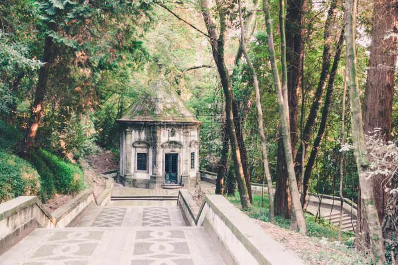 礼拜岩,布拉加区,球洞区,教堂,水平画幅,山,无人,户外,葡萄牙,彩色图片