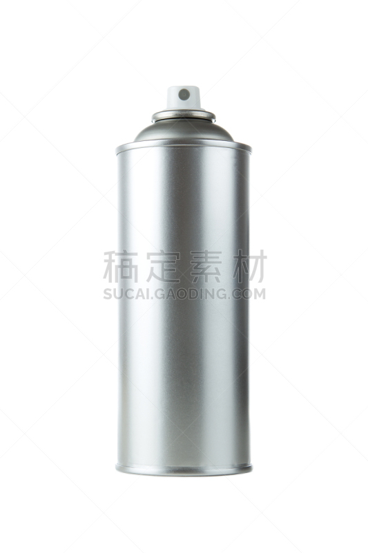 油漆罐,空白的,垂直画幅,留白,喷雾罐,艺术,银色,无人,铝,干净